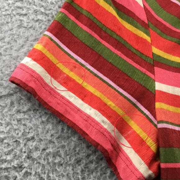 BCBGeneration Striped Top Multi S - Picture 4 of 4